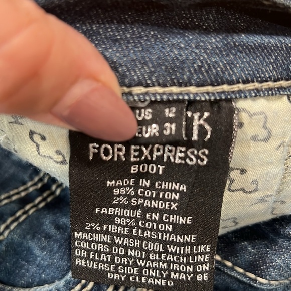 ReRock jeans forEXPRESS - Picture 6 of 8